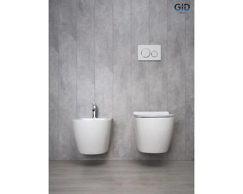 Унитаз подвесной Gid Tr2122b 62256Y белый 53.5x36x35