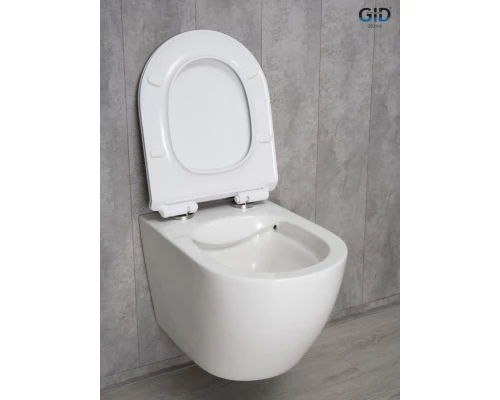 Унитаз подвесной Gid Tr2122b 62256Y белый 53.5x36x35