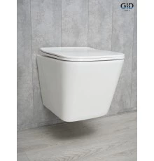 Унитаз подвесной Gid Tr2143 62257Y белый 49x34x36