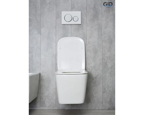 Унитаз подвесной Gid Tr2143 62257Y белый 49x34x36