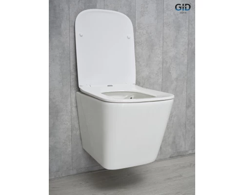 Унитаз подвесной Gid Tr2143 62257Y белый 49x34x36