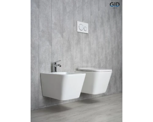 Унитаз подвесной Gid Tr2143 62257Y белый 49x34x36