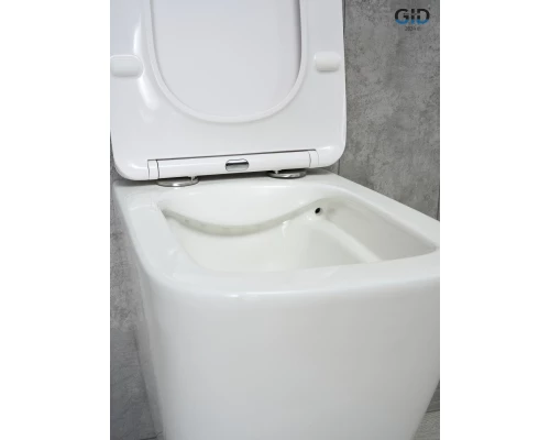 Унитаз подвесной Gid Tr2143 62257Y белый 49x34x36