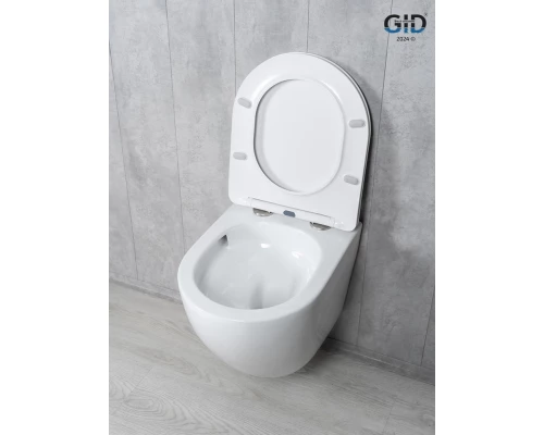 Унитаз подвесной Tornado Gid Tr2122TF 62258Y белый 49x36x36