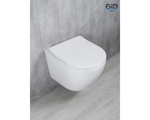 Унитаз подвесной Tornado Gid Tr2122TF 62258Y белый 49x36x36