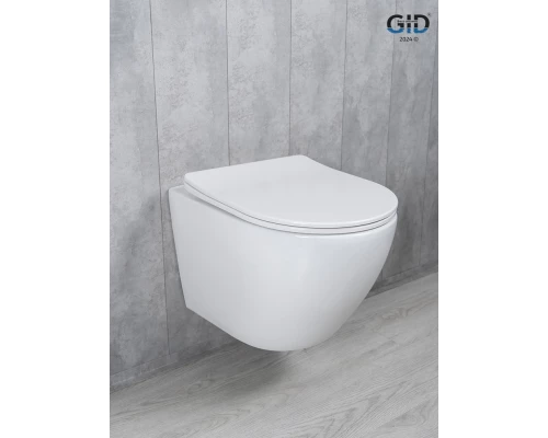 Унитаз подвесной Tornado Gid Tr2122TF 62258Y белый 49x36x36
