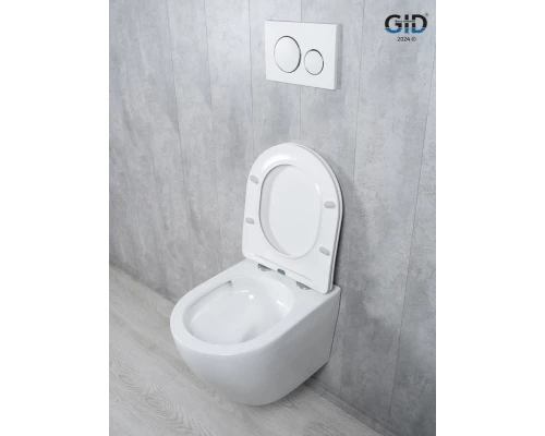 Унитаз подвесной Tornado Gid Tr2122TF 62258Y белый 49x36x36