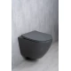 Унитаз подвесной Tornado Gid Tr2122TF-Dgm 62260Y серый матовый 49x36x36