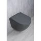 Унитаз подвесной Tornado Gid Tr2122TF-Dgm 62260Y серый матовый 49x36x36