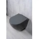 Унитаз подвесной Tornado Gid Tr2122TF-Dgm 62260Y серый матовый 49x36x36