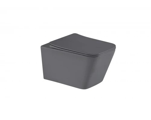 Унитаз подвесной Tornado Gid Tr2143TF-Dgm 62304Y серый матовый 49x34x36