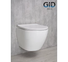 Унитаз подвесной Gid Tr2198 61107Y белый 49x36x35.5