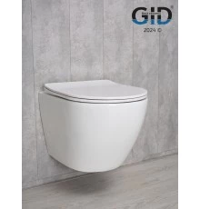 Унитаз подвесной Gid Tr2198 61107Y белый 49x36x35.5