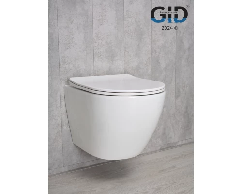 Унитаз подвесной Gid Tr2198 61107Y белый 49x36x35.5