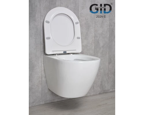 Унитаз подвесной Gid Tr2198 61107Y белый 49x36x35.5