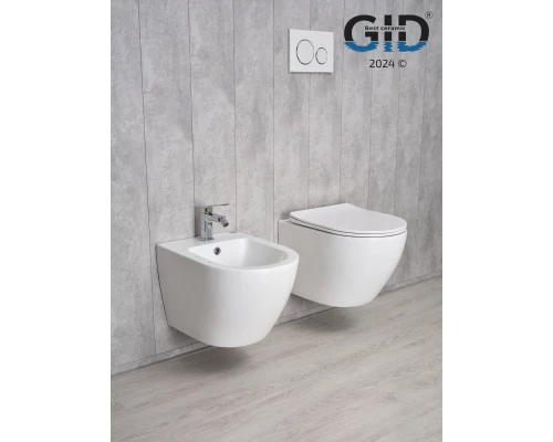 Унитаз подвесной Gid Tr2198 61107Y белый 49x36x35.5