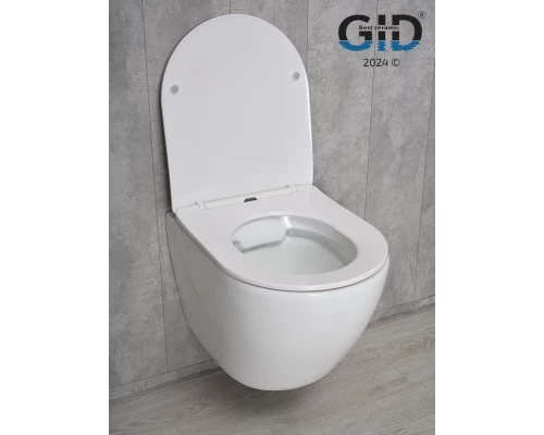 Унитаз подвесной Gid Tr2198 61107Y белый 49x36x35.5