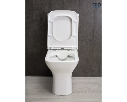 Унитаз напольный Gid Tn2125 62245Y белый 64.5x37x83