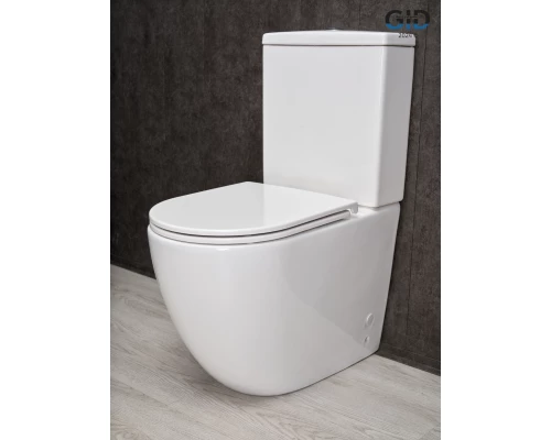 Унитаз напольный Gid Tn2188 62249Y белый 62x36x84