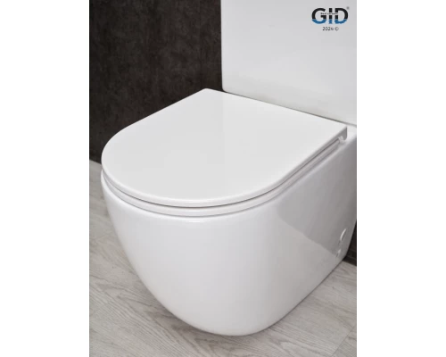 Унитаз напольный Gid Tn2188 62249Y белый 62x36x84