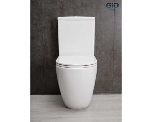 Унитаз напольный Gid Tn2188 62249Y белый 62x36x84