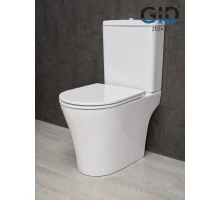 Унитаз напольный Gid Tn2124 62244Y белый 60.5x36x82.5