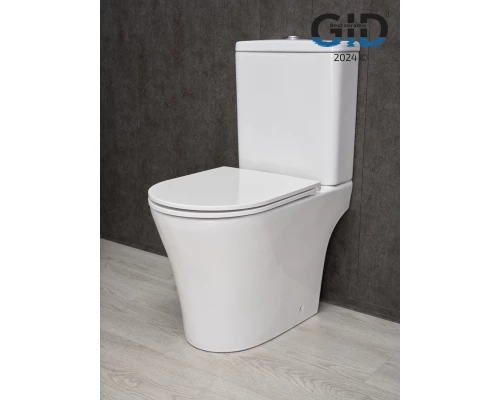 Унитаз напольный Gid Tn2124 62244Y белый 60.5x36x82.5