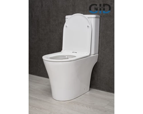 Унитаз напольный Gid Tn2124 62244Y белый 60.5x36x82.5