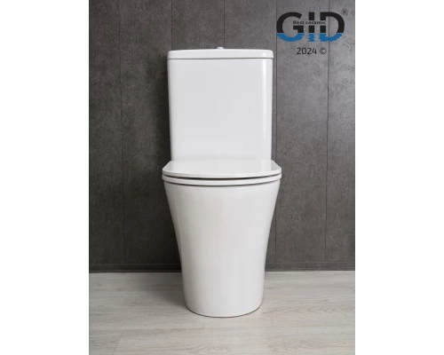 Унитаз напольный Gid Tn2124 62244Y белый 60.5x36x82.5