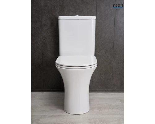 Унитаз напольный Gid Tn2126 62246Y белый 64.5x37.5x83