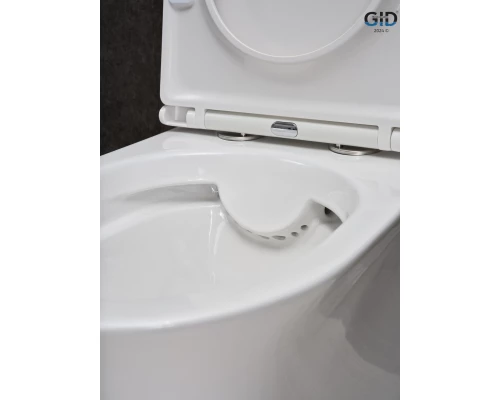 Унитаз напольный Gid Tn2126 62246Y белый 64.5x37.5x83