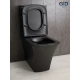 Унитаз напольный Gid Tn2184Bm 62252Y черный матовый 62.5x37x83