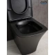 Унитаз напольный Gid Tn2184Bm 62252Y черный матовый 62.5x37x83