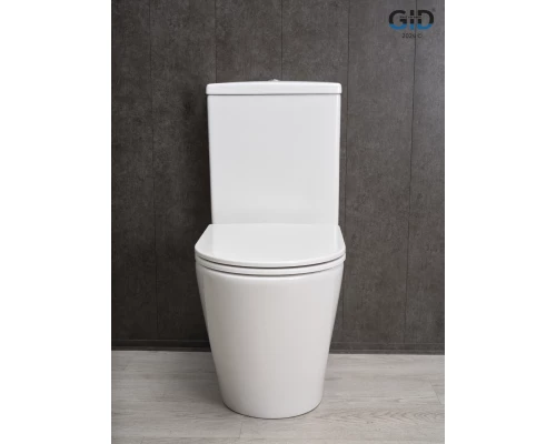 Унитаз напольный Gid Tn2189 62247Y белый 64x37x82