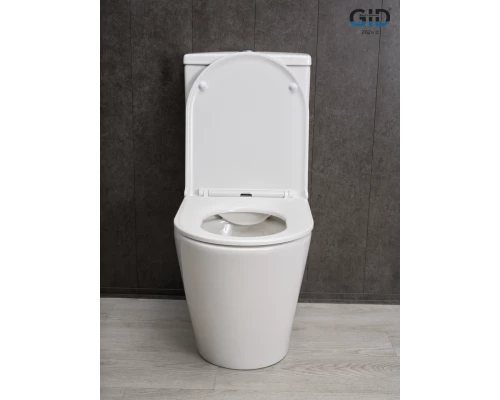 Унитаз напольный Gid Tn2189 62247Y белый 64x37x82