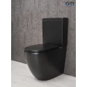 Унитаз напольный Gid Tn2188Bm 62250Y черный матовый 62.5x38.5x84