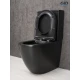 Унитаз напольный Gid Tn2188Bm 62250Y черный матовый 62.5x38.5x84