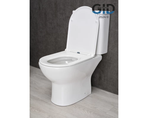 Унитаз напольный Gid Tn2123 62243Y белый 67x38.5x82