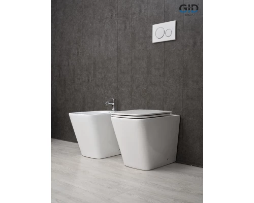 Унитаз приставной Gid TRS-264 62240Y белый 56x34.5x40