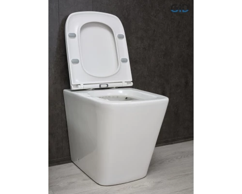 Унитаз приставной Gid TRS-264 62240Y белый 56x34.5x40