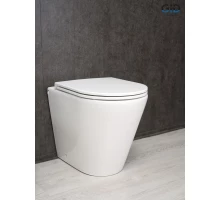 Унитаз приставной Gid TRS-263 62211Y белый 52x36x41