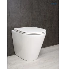 Унитаз приставной Gid TRS-263 62211Y белый 52x36x41