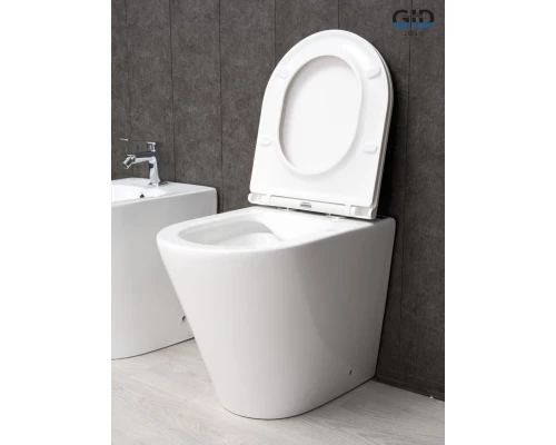 Унитаз приставной Gid TRS-263 62211Y белый 52x36x41