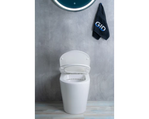 Унитаз приставной Gid TRS-263 62211Y белый 52x36x41