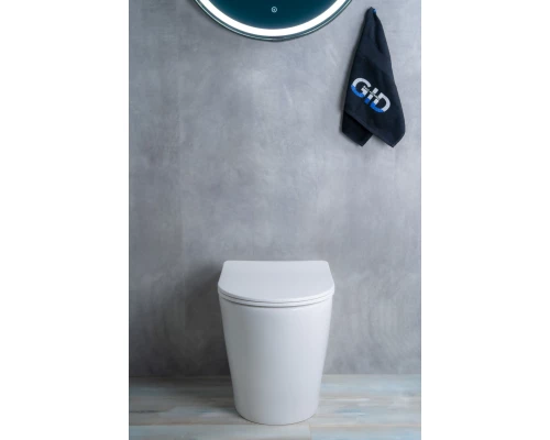 Унитаз приставной Gid TRS-263 62211Y белый 52x36x41