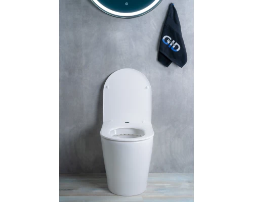 Унитаз приставной Gid TRS-263 62211Y белый 52x36x41