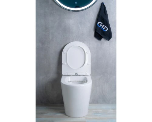 Унитаз приставной Gid TRS-263 62211Y белый 52x36x41