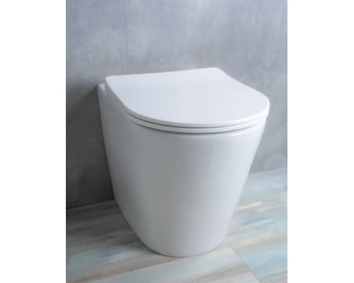 Унитаз приставной Gid TRS-263 62211Y белый 52x36x41