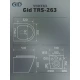 Унитаз приставной Gid TRS-263 62211Y белый 52x36x41
