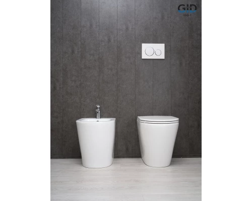 Унитаз приставной Gid TRS-263 62211Y белый 52x36x41